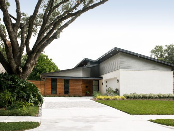 Redstart Residence - front exterior - dream home