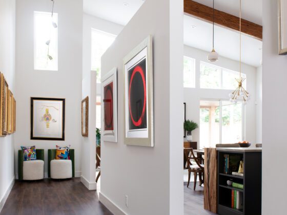 Redstart Residence - interior - hallway