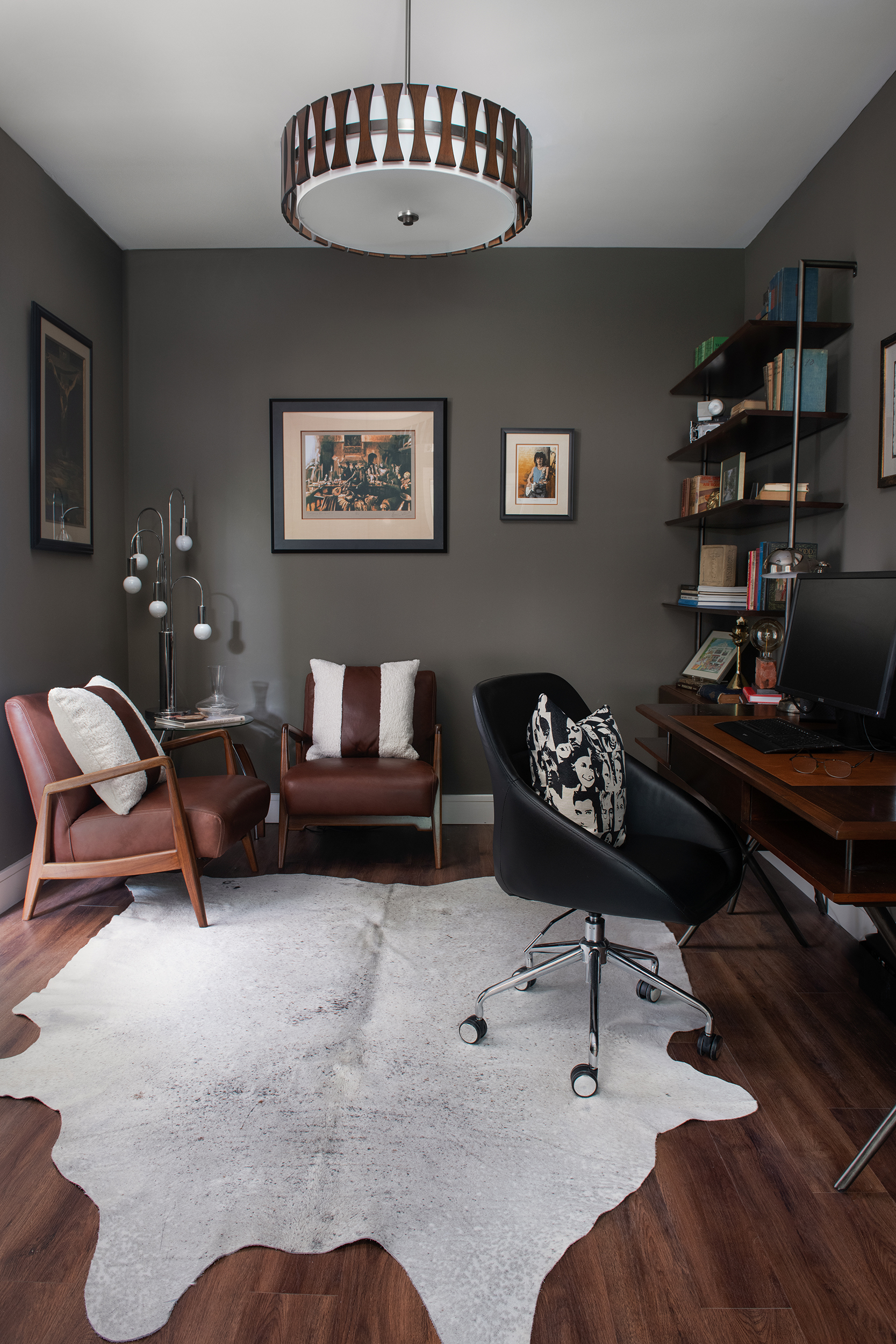 Redstart Residence - interior - office
