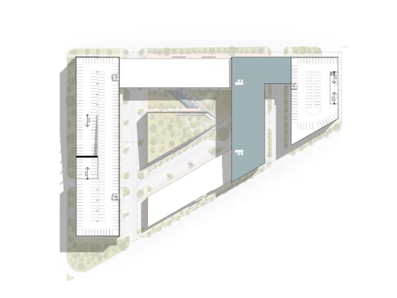 Bellaire Triangle Concept 3rd Floor plan