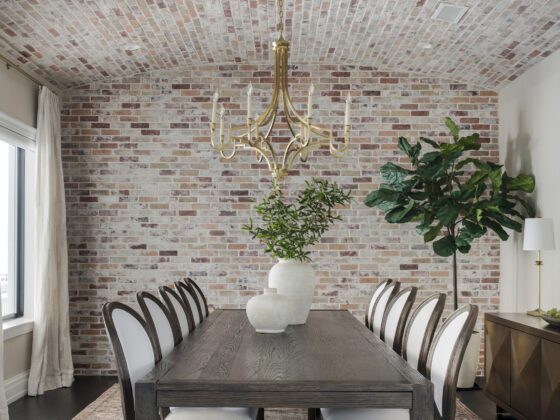 Thompson Lake Residence - interior - dining room