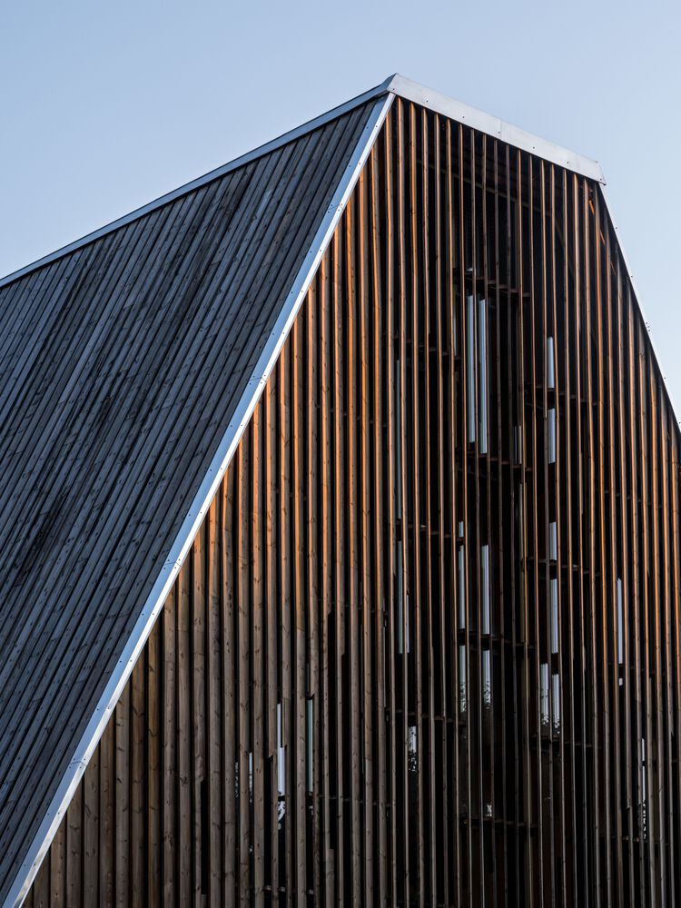 wood facade