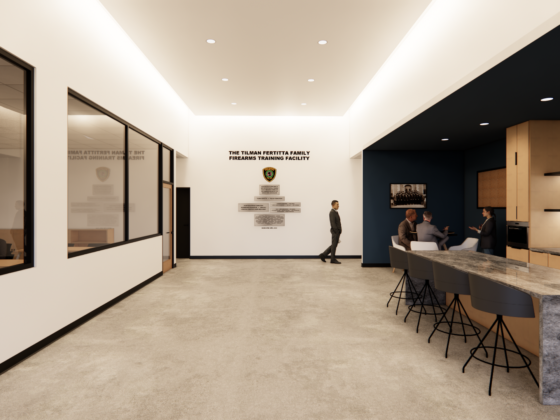 Lobby view of the facility